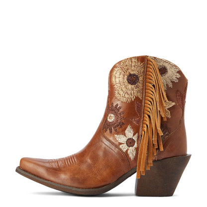 Ariat Florence Tangled Tan Western Boot