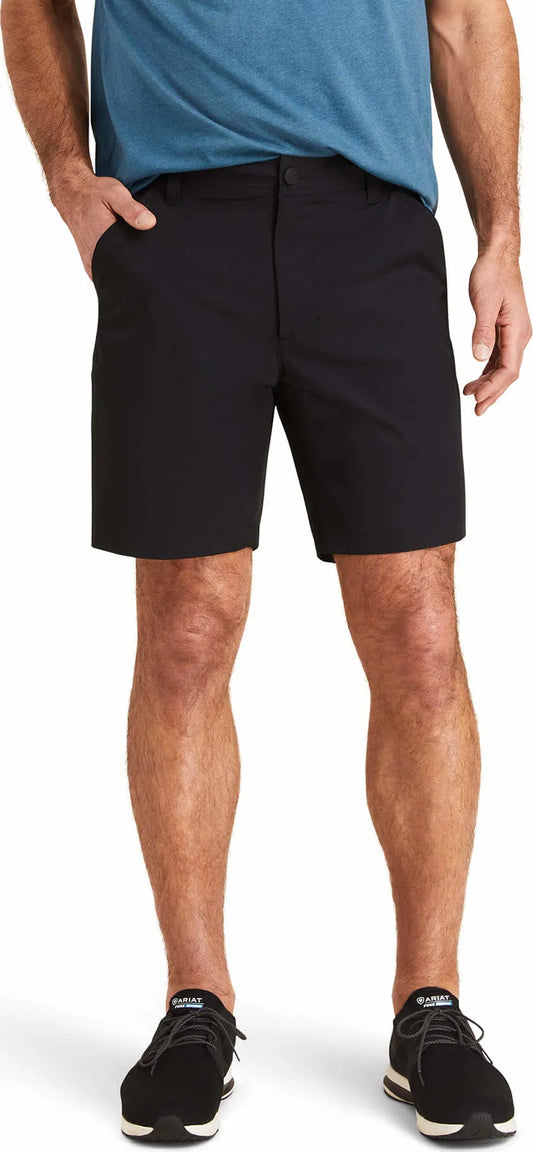 ARIAT VENTTEK 8" BLACK SHORT