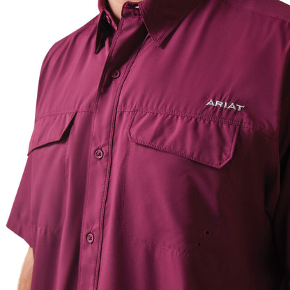 Ariat VentTEK Outbound Purple Dahlia Classic Fit Shirt