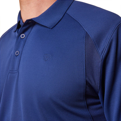 Ariat Cloudburst Blue AC Polo