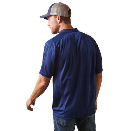 Ariat Cloudburst Blue AC Polo