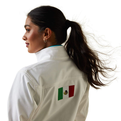 Ariat Classic Team Softshell White MEXICO Jacket
