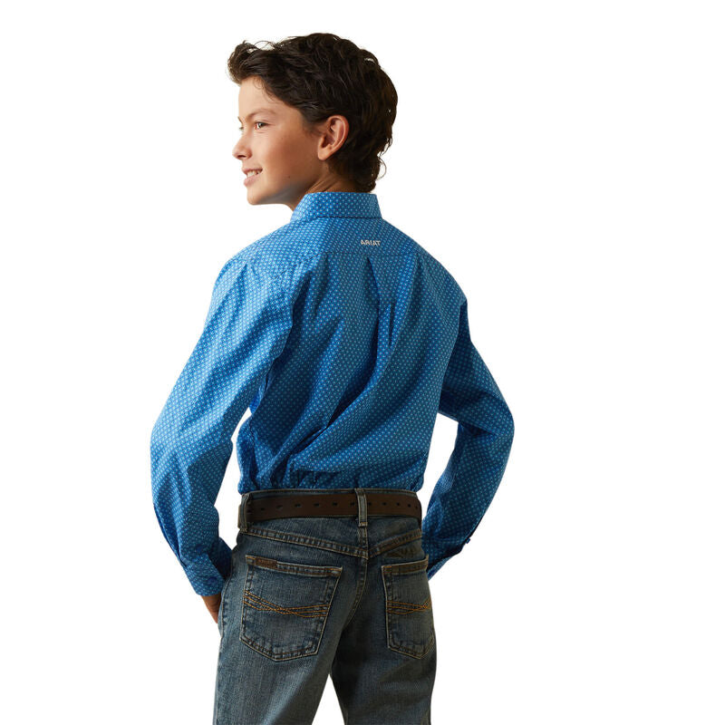 Ariat Boy's Blue Lloyd Classic Fit Shirt