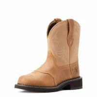 ARIAT LADIES FATBABY HERITAGE DAPPER WALNUT BOOT