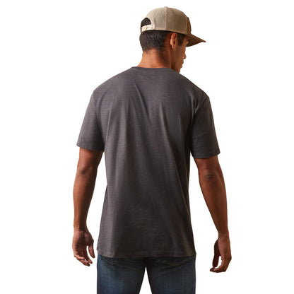 Ariat Recon Charcoal Heather Trim T-Shirt