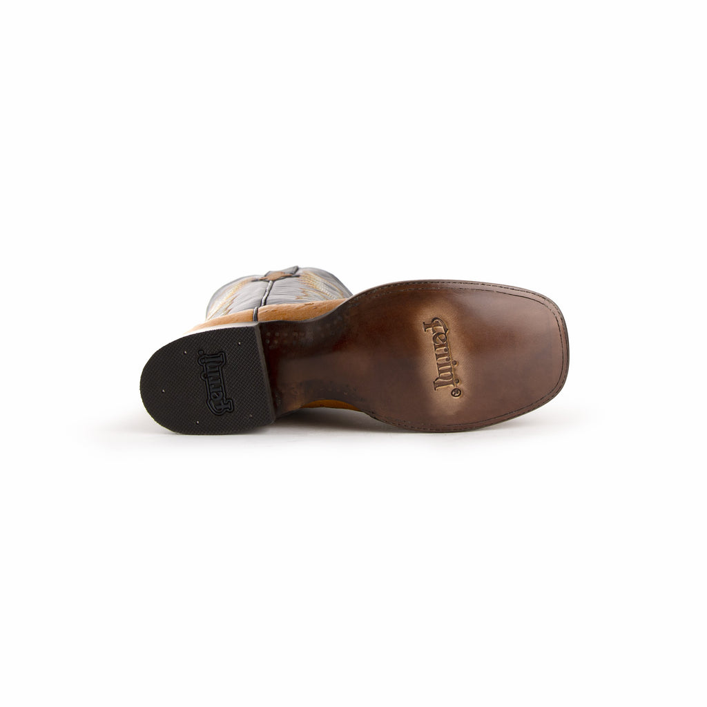 Ferrini Morgan Cognac Smooth Ostrich Boot