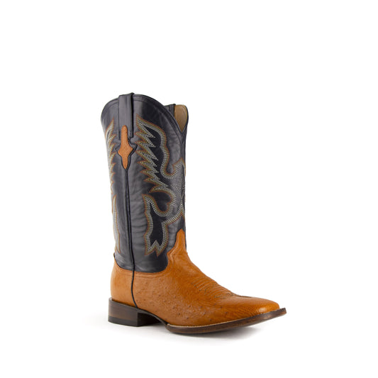 Ferrini Morgan Cognac Smooth Ostrich Boot