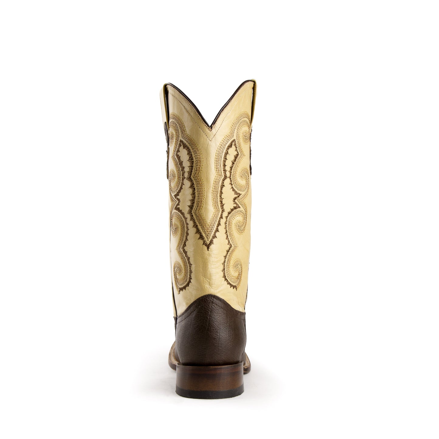 FERRINI MORGAN CHOCOLATE SMOOTH QUILL OSTRICH BOOT