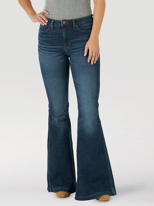 Wrangler Retro Jana High Rise Trumpet Flare Jean