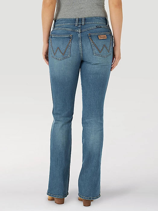 WRANGLER RETRO MAE SIDE SLIT BOOTCUT RILEY JEAN