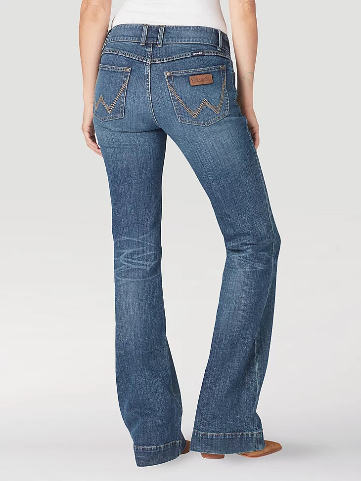 WRANGLER RETRO MAE WIDE LEG DEVON TROUSER JEAN
