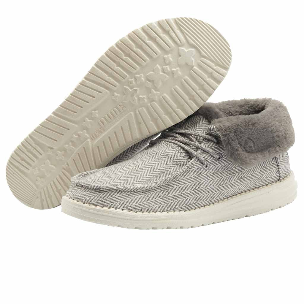 BRITT HERRINGBONE GREY HEY DUDE
