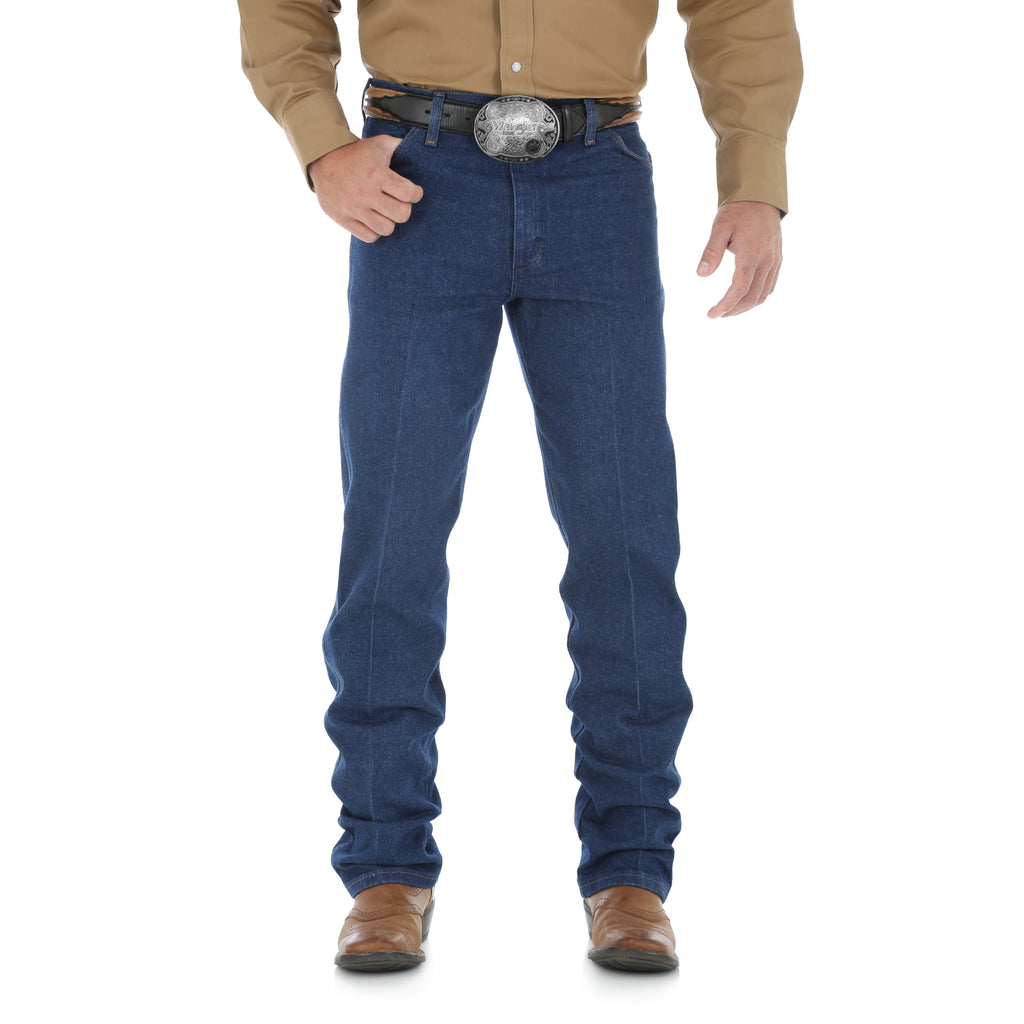 Wrangler 13MWZPW Men's Cowboy Cut Prewashed Indigo Original Fit Jean