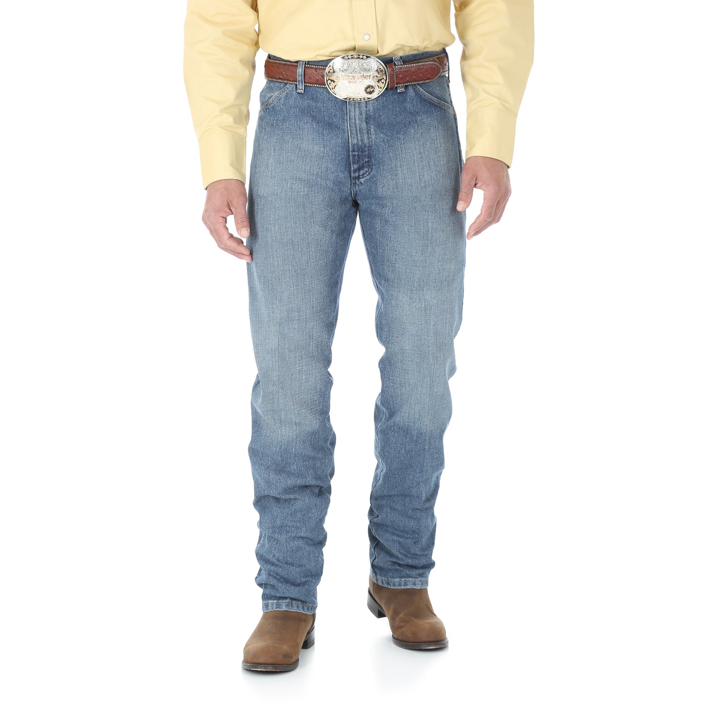 Wrangler 13MWZRO Men's Cowboy Cut Rough Stone Original Fit Jean