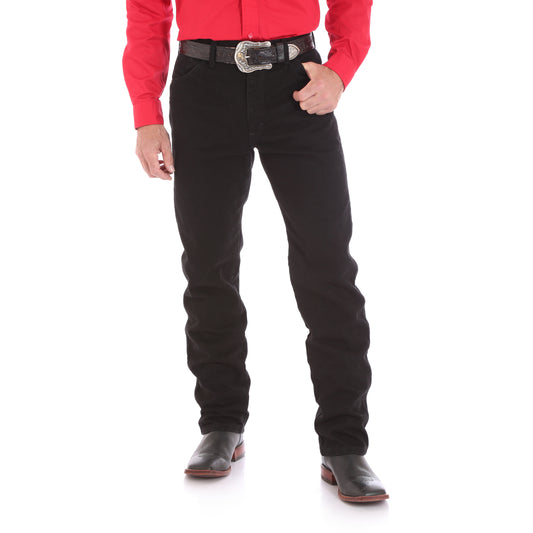 Wrangler Men's Cowboy Cut Shadow Black Original Fit Jean