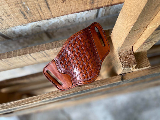 BASKETWEAVE GUN HOLSTER