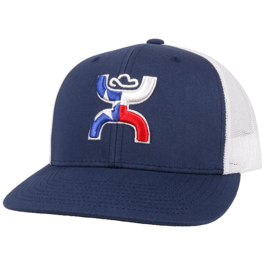 HOOEY "TEXICAN" NAVY/WHITE HAT