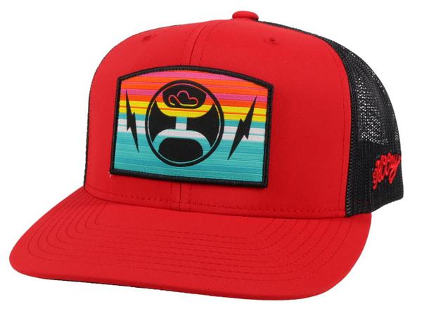 HOOEY "SAN LUCAS" RED/BLACK CAP