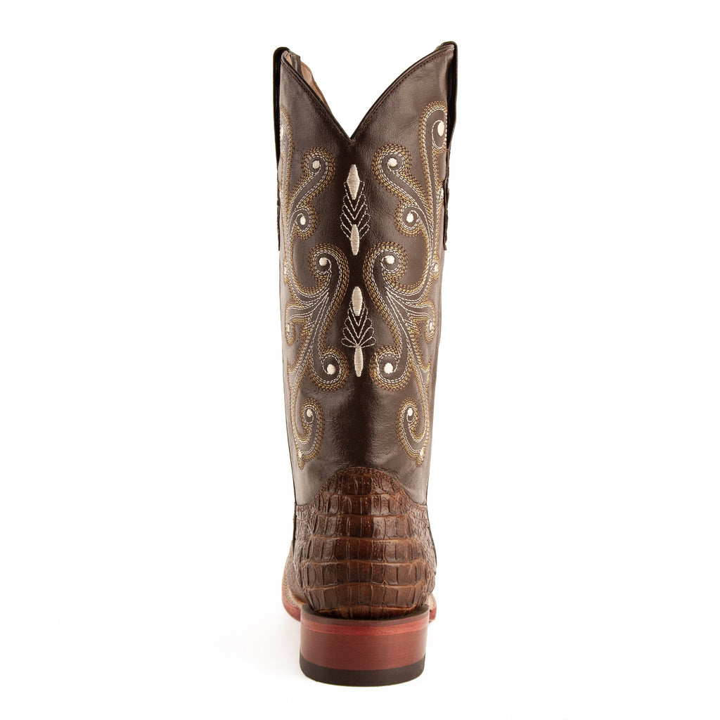 FERRINI MEN'S STAMPEDE RUST CAIMAN PRINT BOOT