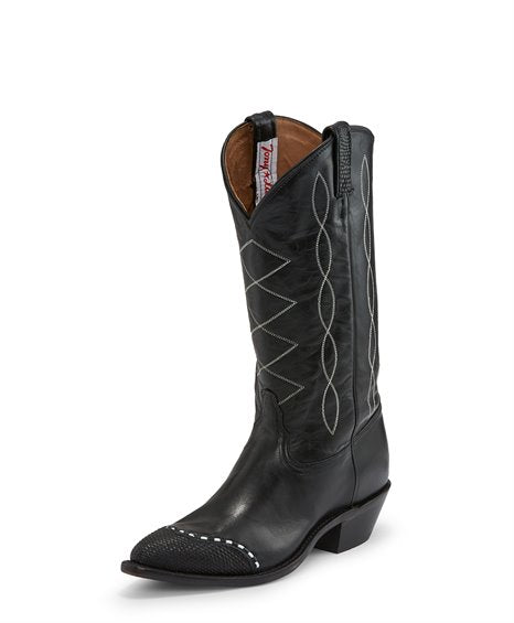 TONY LAMA LADIES BLACK EMILIA BOOT