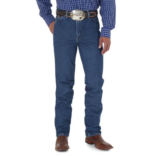 Wrangler Men's George Strait Cowboy Cut Stone Denim Slim Fit Jean