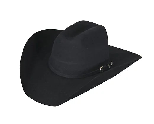 LONE STAR OUTLAW PREMIUM BLACK FELT RCA HAT
