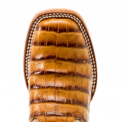 ANDERSON BEAN KIDS' BROWN CAIMAN PRINT BOOT