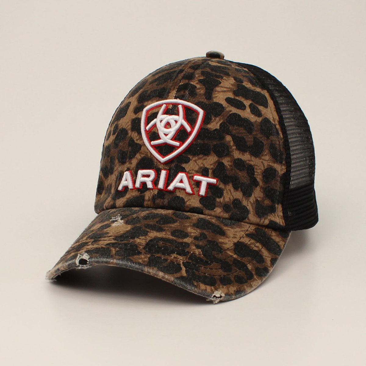 Ariat Leopard Pony Cap