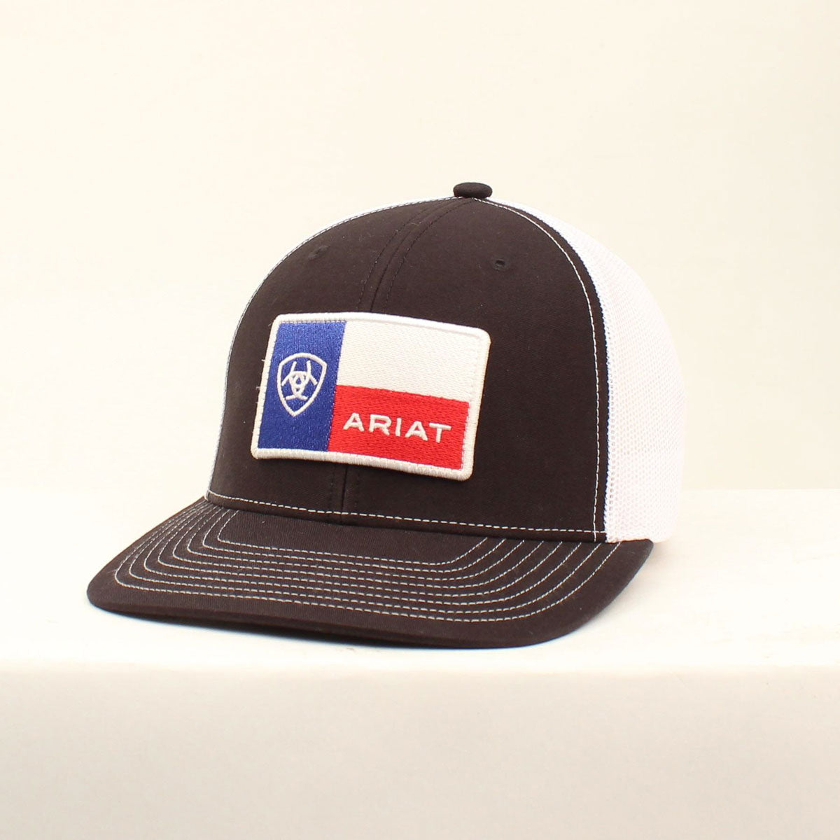 ARIAT BLACK TEXAS FLAG CAP