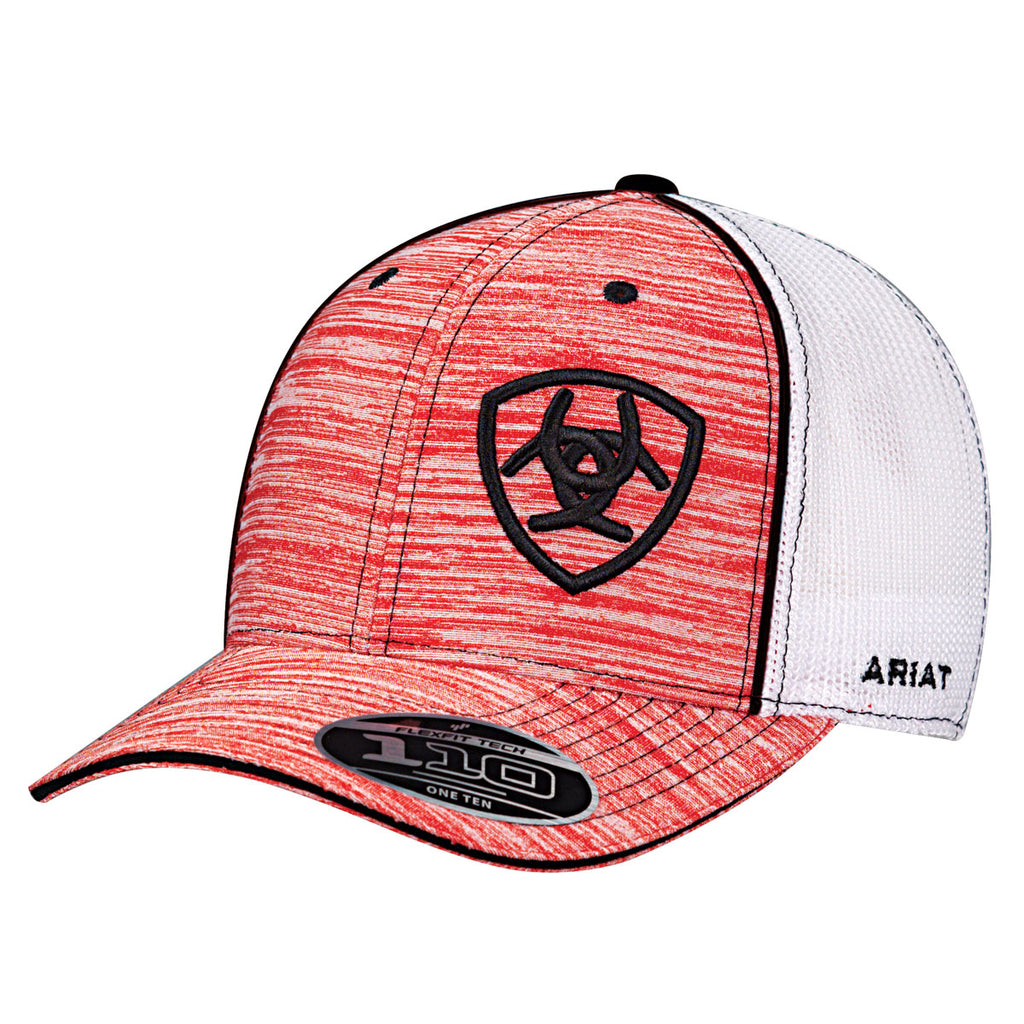 Ariat Men's Red Logo Snap Back Cap