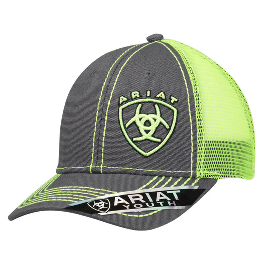 ARIAT YOUTH LIME SHIELD CAP