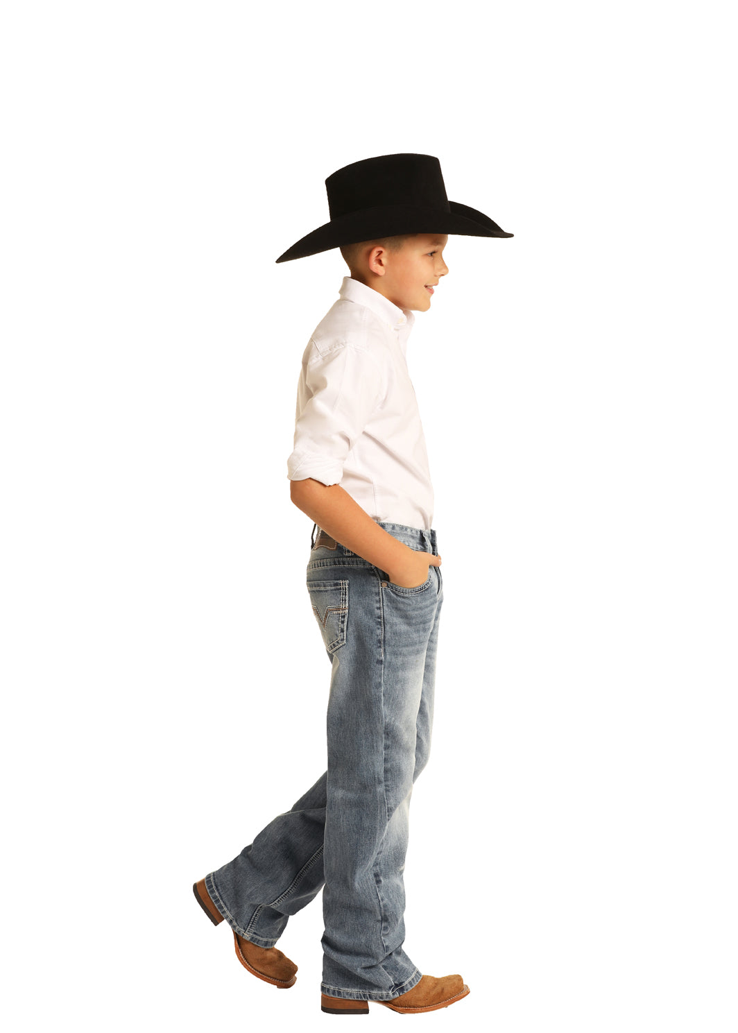 ROCK & ROLL BOY'S BB GUN REGULAR FIT BOOTCUT JEAN