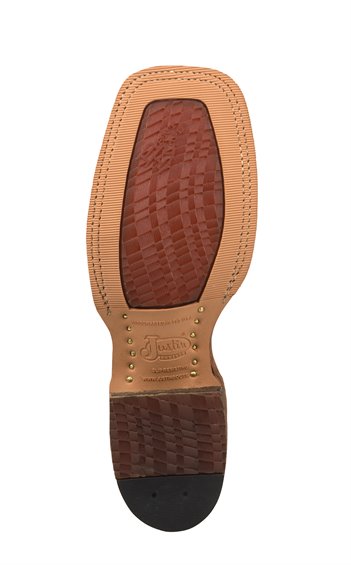 JUSTIN CADDO TAN COWBOY BOOT