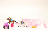 BIGTIME RODEO STALL AND ATV PINK PLAY SET
