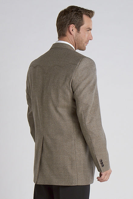 CIRCLE S PLANO BROWN DONEGAL SPORT COAT