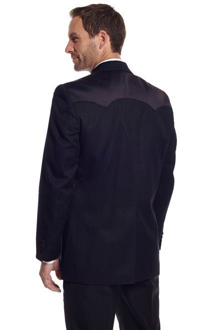CIRCLE S TUXEDO BLACK COAT