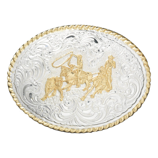 Crumrine Team Roper Buckle