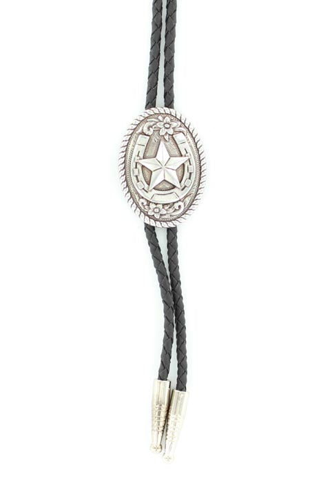 Double S Adult Horseshoe Star Bolo