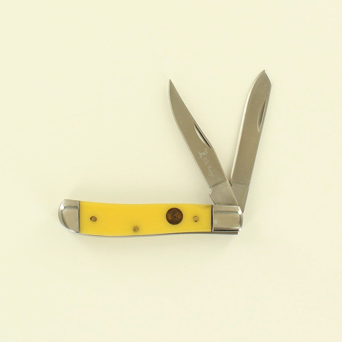 ELK RIDGE YELLOW GENTLEMAN'S KNIFE