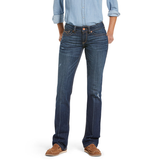 ARIAT REAL LUCY PACIFIC MID RISE STRAIGHT LEG JEAN