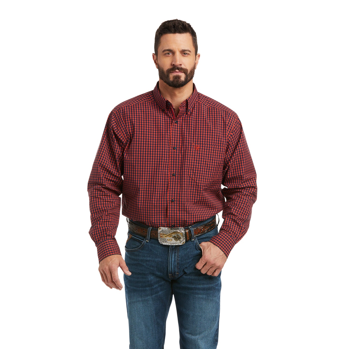 Ariat Paco Autumn Blaze Long Sleeve Shirt