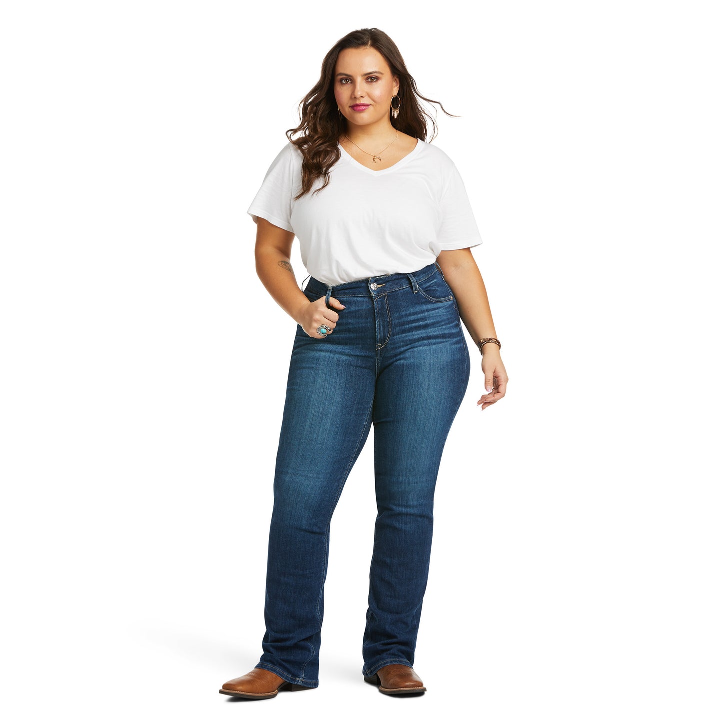 Ariat R.E.A.L. Mackenzie Perfect Rise Abby Straight Jean
