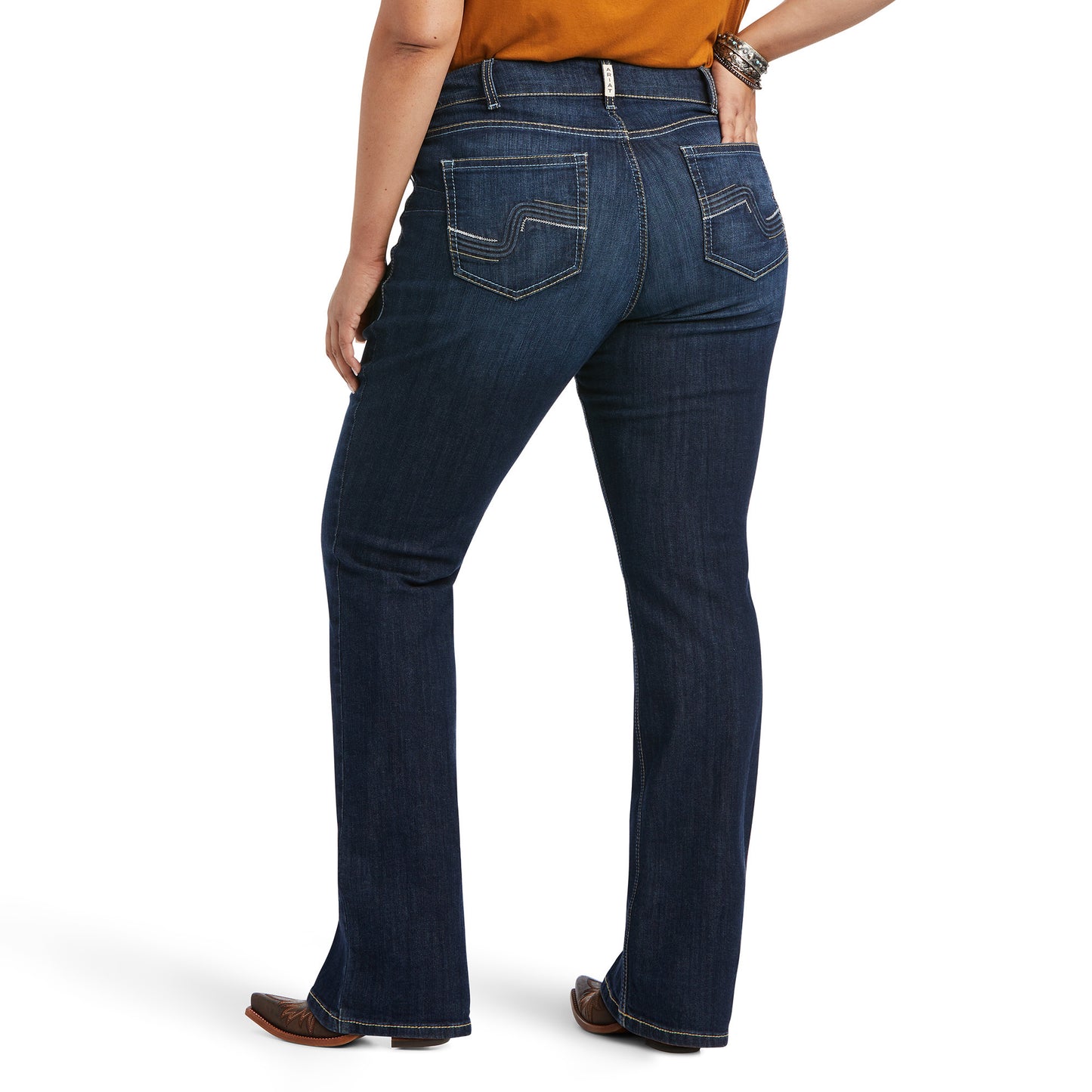 Ariat MNIGHT R.E.A.L. High Rise Lucy Straight Jean