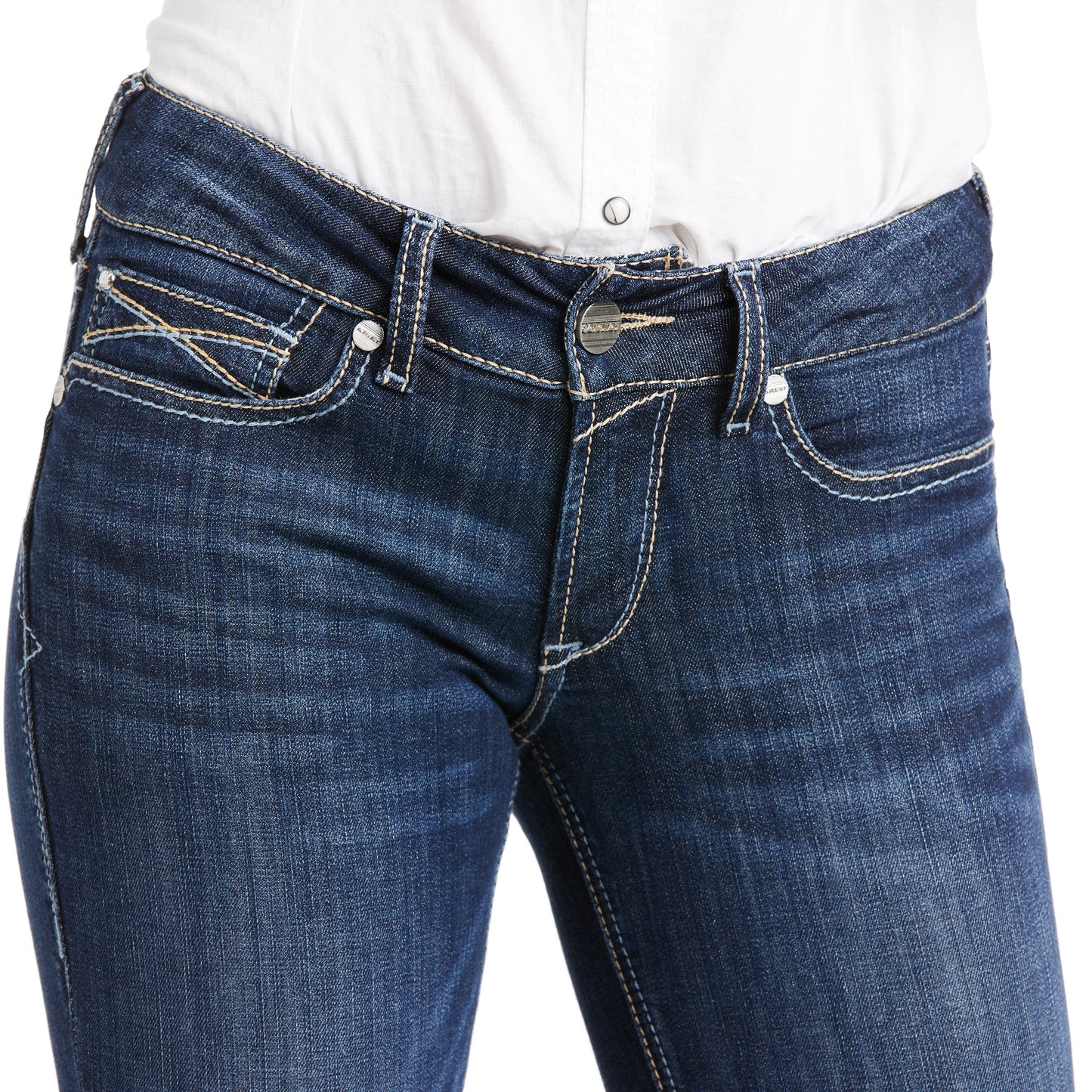Ariat MNIGHT R.E.A.L. High Rise Lucy Straight Jean