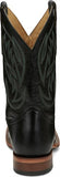 JUSTIN GEORGE STRAIT CHECK YES BLACK ROUND TOE BOOT
