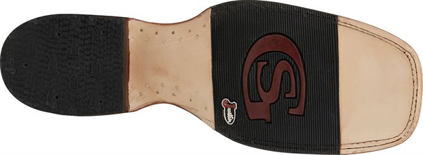 JUSTIN GEORGE STRAIT CHECK YES BLACK ROUND TOE BOOT