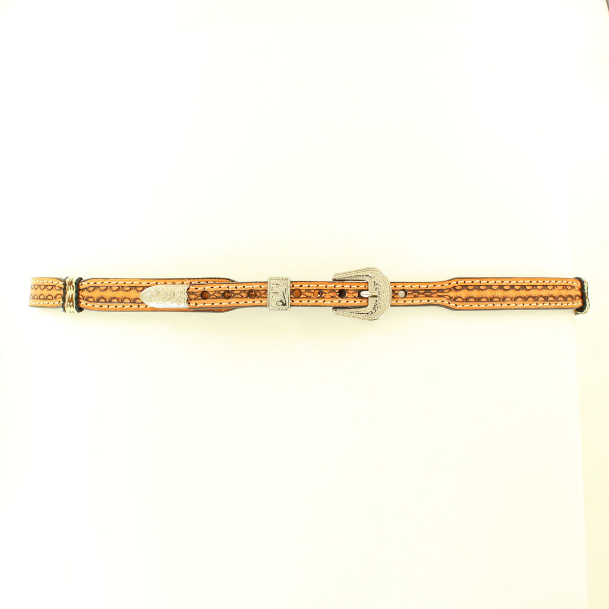 TAN LEATHER HATBAND
