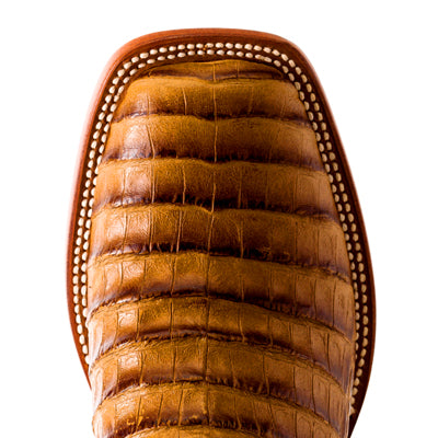 HORSE POWER TOASTED CAIMAN PRINT BOOT
