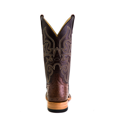 Horse Power Kango Tobacco Full Quill Ostrich Boot