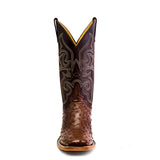 Horse Power Kango Tobacco Full Quill Ostrich Boot